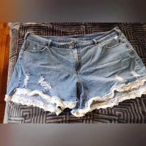 Womens plus size shorts